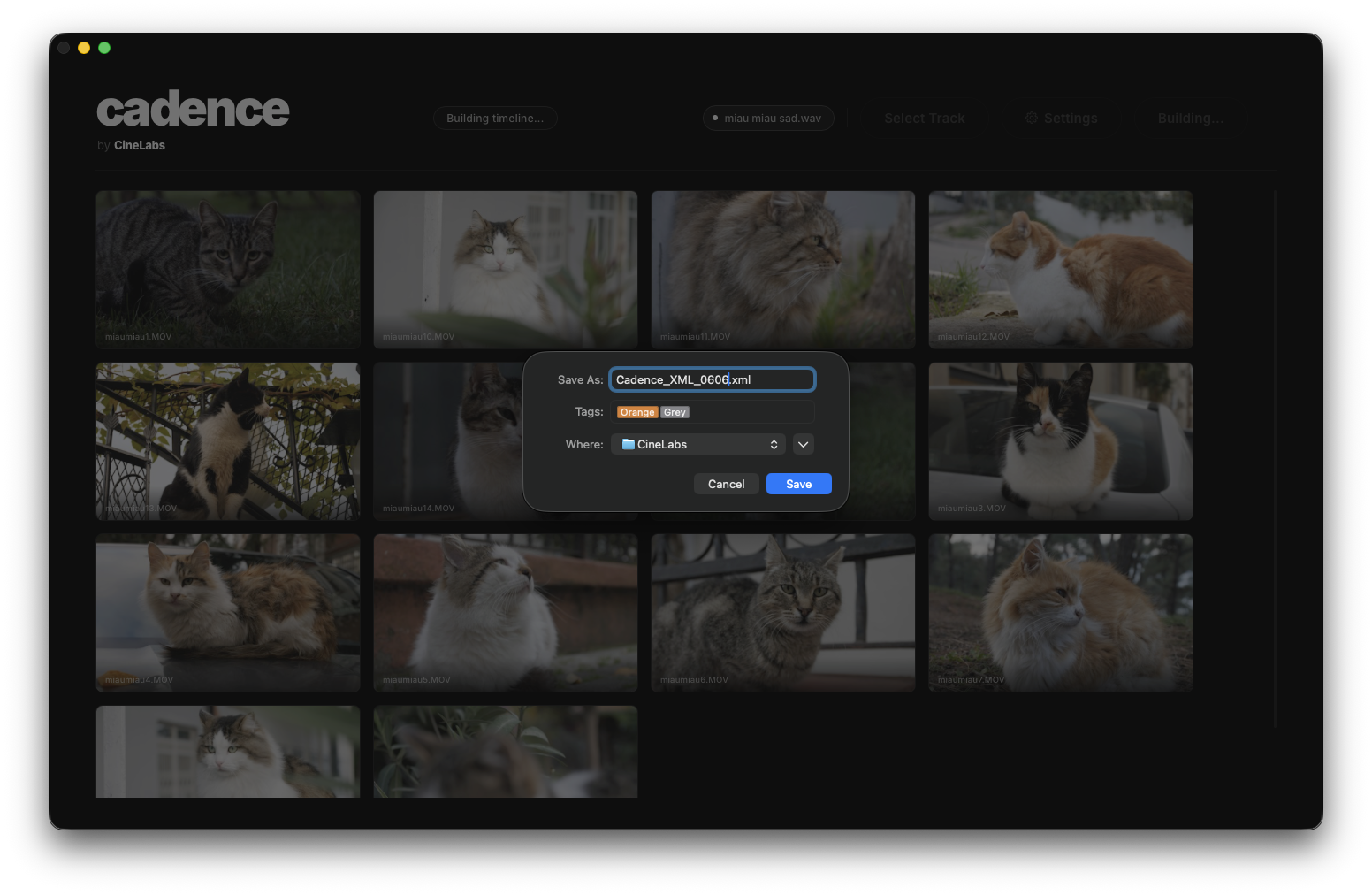 Step 3: exporting XML from Cadence